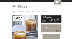 Desktop Screenshot of lucyvoss.com